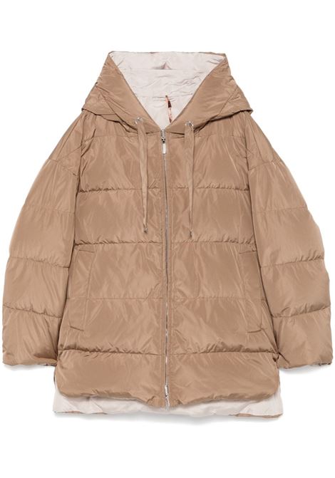 Brown and beige Maxmara the cube - women MAXMARA THE CUBE | Outerwear | 2429486055600038